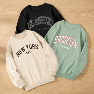 Womens Spring Autumn Half Zipper Printed Sweatshirt <b>Long</b> <b>Sleeve</b> Stand Collar Solid Color Casual Knitted Eco-Friendly <b>Tops</b> - Product Image 3