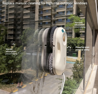 Robot lave-vitres électrique télécommandé personnalisé, nouvelle version, pour usage domestique, aspiration élevée de 5500 Pa