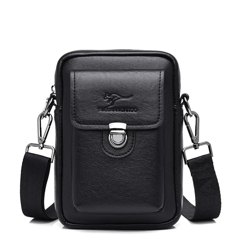 Mobile phone men's messenger bag fashion mini bag casual Korean messenger bag for men