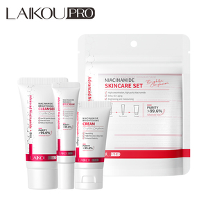 ชุดผลิตภัณฑ์บำรุงผิว LAIKOU PRO NIACINAMIDE ช่วยปรับสีผิวให้สม่ำเสมอ เซรั่มหน้าใสไนอะซินาไมด์ ชุดดูแลผิวขาวกระจ่างใส - Product Image 1