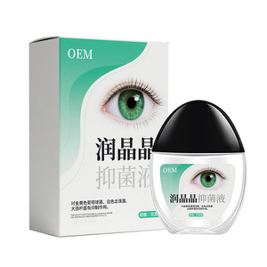 Gotas Oftálmicas Antibacterianas Oem Runjingjing 10 ml, Humectante de Uso General con Fragancia Herbal - Product Image 1