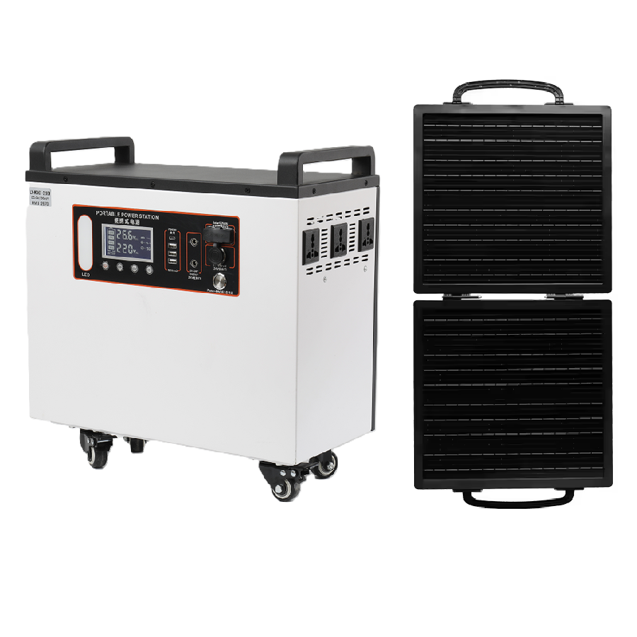 สีขาวพร้อมแผงโซลาร์เซลล์