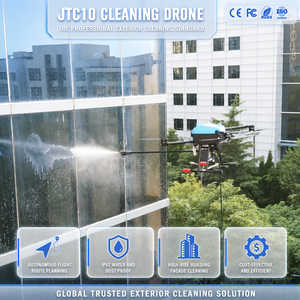 Drone de nettoyage Joyance à pulvérisation d'eau haute pression, bras de pulvérisation à large couverture pour murs et façades de bâtiments industriels - Product Image 1