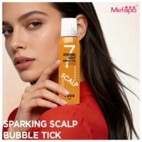 Soin apaisant du cuir chevelu, bulles de croissance des cheveux avec acide hyaluronique, végan, sans cruauté, sans paraben, sans gluten et sans sulfate, avec tête de massage