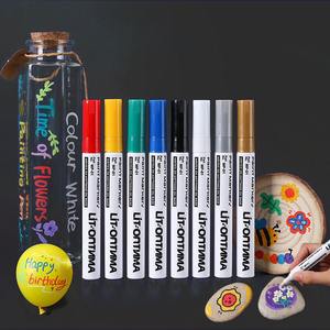 Vente chaude <span class=keywords><strong>Yeko</strong></span> MP-01 stylos de peinture de voiture à base d'huile étanches et stylos de marquage en métal avec clips de retouche spécifiques au ballon (12 couleurs) - Product Image 4