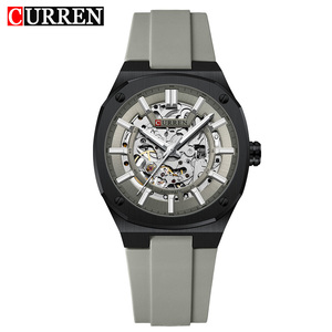 8485 CURREN Casual Chronograph Men's Watches Stainless Steel Band Business Wristwatch Quartz <b>Clock</b> With Luminous Pointers - Product Image 3