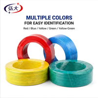 Kabel Tembaga Keras Inti Tunggal 450/750V BV Berisolasi PVC untuk Instalasi Listrik Bangunan, Konstruksi, dan Dekorasi Rumah