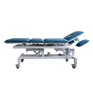 Lit de massage <span class=keywords><strong>électrique</strong></span> à 2 moteurs, vente chaude, réglable multi-angles, pour l'<span class=keywords><strong>ostéopathie</strong></span> et l'acupuncture, traitement de la physiothérapie spinale - Product Image 2