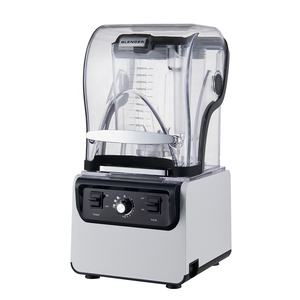 خلاط هادئ للخدمة الشاقة مع برطمان 2 لتر خالي من بيسفا وموقت مؤقت تحكم ميكانيكي بسحق ثلج منخفض الضوضاء - Product Image 1