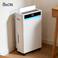 Absorbeur d'humidité électrique déshumidificateur domestique 20L avec drainage continu et dégivrage automatique