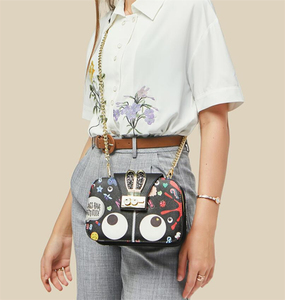 Bolso de Mano con Diseño de Ojos Grandes de Dibujos Animados, Bolso Cuadrado de Diseñador, Bolso Cruzado para Mujer - Product Image 6