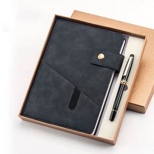 Regalos de Oficina Personalizados para Empleados, Artículos Promocionales, Sets Ejecutivos, Cuadernos A5 con Bolígrafo, Set de Regalo Corporativo para Hombre - Product Image 3