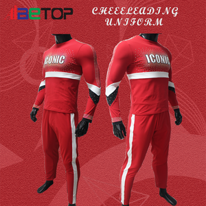 Coloré personnalisé danse pratique porter haute qualité Cheerleading uniformes garçon et hommes <span class=keywords><strong>Cheerleader</strong></span> <span class=keywords><strong>Costume</strong></span> à vendre - Product Image 6