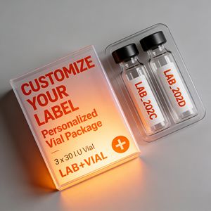 Boîtes pharmaceutiques <span class=keywords><strong>de</strong></span> luxe en gros personnalisées pour peptides, emballage rigide pour flacons <span class=keywords><strong>de</strong></span> 3 ml et 5 ml pour capsules - Product Image 6