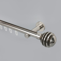 Rail de rideau en métal de style classique en gros, support de rail de rideau en aluminium pour hôpital, maison, salon, design Art Déco