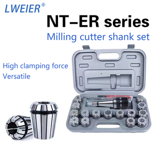 ชุดหัวจับดอกกัดมอร์ส LWEIER สำหรับเครื่องกัด MT3/4/5 พร้อมหัวจับแบบ Morse Taper ER32 เหมาะสำหรับเครื่องเจาะและเครื่องกัด - Product Image 2