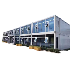Bureau de conteneur extensible certifié CE pour l'Asie du Sud-Est, construction de maison mobile, panneau sandwich respirant, grand espace, connectable - Product Image 1