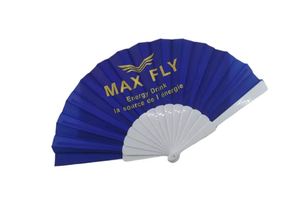 Wholesale High Quality Custom Logo Plastic Hand Held Fan Promotional Paper Hand Fans With Logo - Product Image 3