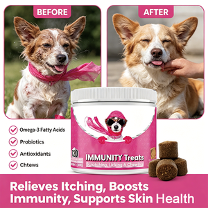 Pedidos al por mayor: Golosinas inmunitarias y probióticos para perros para la nutrición diaria y el bienestar inmunitario equilibrado de las mascotas. - Product Image 5