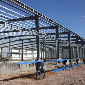 Almacén Prefabricado Moderno <span class=keywords><strong>de</strong></span> Bajo Costo, Fácil <span class=keywords><strong>de</strong></span> Ensamblar, Conexión <span class=keywords><strong>de</strong></span> Pernos y Tuercas, Panel Sándwich <span class=keywords><strong>para</strong></span> Paredes y Techos - Product Image 1