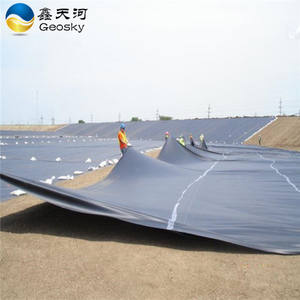 Geomembrana de HDPE para Estanque de Peces, Membrana Antifiltración Ampliamente Utilizada en la Construcción de Proyectos de Conservación de Agua y a Prueba de Humedad - Product Image 5