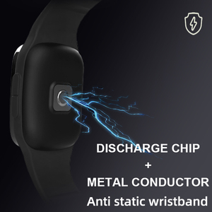 <span class=keywords><strong>Pulsera</strong></span> antiestática, Electrostática, inalámbrica, ajustable, Cable ESD de descarga, correa para la muñeca, banda repelente de mosquitos - Product Image 5