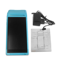Pda portátil ER-q2 3g Wcdma Wifi Android, impresora térmica móvil integrada, lector de tarjetas Rfid, Nfc