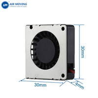 Ventilateur axial de refroidissement ultra-plat haute vitesse DC 30x30x4mm 5V 9500 tr/min AMB3004M5H pour micro-appareils