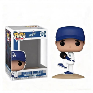 Figurines de collection en résine de la série de baseball MLB, jouets de dessin animé, figurines à tête oscillante, décoration intérieure non toxique et cadeaux d'affaires pour les fans de sport - Product Image 1