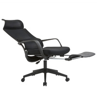 Chaise de bureau ergonomique moderne pivotante en maille avec support lombaire réglable, ensemble de chaises de luxe en plastique, vente en gros