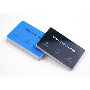 บัตรพีวีซีแบบกำหนดเองจากโรงงาน บัตรธุรกิจหรูหราพร้อม NFC บัตรธุรกิจใสระดับไฮเอนด์ บัตรสมาชิกวีไอพีพลาสติก - Product Image 3