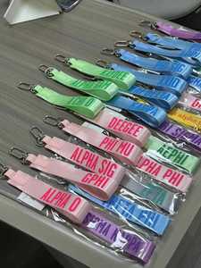 Premium Leather <b>Wristlet</b> Keychain Multi-Purpose Anti-Lost Key Holder Nylon Metal for Buckle for Phones Polyester - Product Image 3