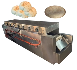 Horno Tandoor Rotatorio Automático, Línea de Producción Comercial de Pan Árabe, Chapati, Pizza, <span class=keywords><strong>Pita</strong></span>, Naan, a Gas - Product Image 6