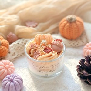 Vela Aromática de Otoño con Aroma a Calabaza y Hoja de Arce, Vela con Aroma a Fruta Simulada - Product Image 5