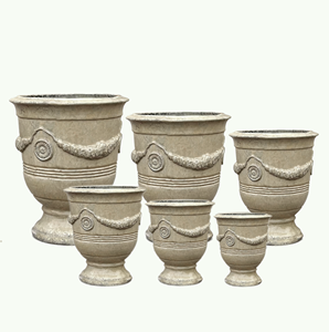 Kit de <span class=keywords><strong>pot</strong></span> de fleurs <span class=keywords><strong>en</strong></span> céramique, <span class=keywords><strong>pot</strong></span> <span class=keywords><strong>en</strong></span> <span class=keywords><strong>terre</strong></span> <span class=keywords><strong>cuite</strong></span> émaillé pour jardin <span class=keywords><strong>extérieur</strong></span>, <span class=keywords><strong>pot</strong></span> <span class=keywords><strong>en</strong></span> argile pour plantes, pour la plantation - Product Image 4