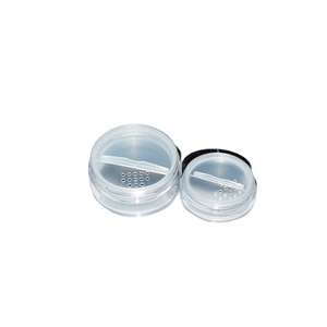 Botol Bedak Tabur Plastik Kemasan Kosmetik dengan Saringan Putar, Wadah Bedak Tabur dengan Saringan Putar 10 Ml 20 Ml 30 Ml 50g PS Abs - Product Image 1