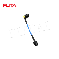 Câble coaxial RF semi-flexible SS405 SMA mâle coudé vers SMA mâle pour systèmes aérospatiaux et radar