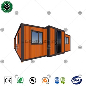 Maison préfabriquée modulaire extensible et portable de 20 pieds ou 40 pieds, pour logement temporaire - Product Image 2