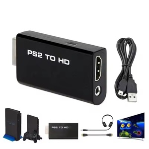 Convertisseur audio-vidéo <span class=keywords><strong>PS2</strong></span> vers <span class=keywords><strong>HDMI</strong></span> 480i/480p/576i avec sortie audio 3,5 mm, prend en charge tous les modes d'affichage <span class=keywords><strong>PS2</strong></span> vers HD - Product Image 1