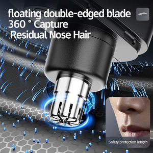 Tondeuse à <span class=keywords><strong>poils</strong></span> <span class=keywords><strong>de</strong></span> <span class=keywords><strong>nez</strong></span> électrique alimentée <span class=keywords><strong>pour</strong></span> hommes et femmes rasoir à sourcils domestique ciseaux dissolvant <span class=keywords><strong>de</strong></span> rasoir - Product Image 5