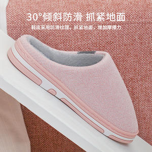 2023 maison pantoufles haute qualité personnalisé Logo tongs moelleux pantoufles fourrure pantoufles pour femmes - Product Image 4