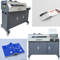 Machine de reliure professionnelle à colle thermofusible format A3, machine de reliure thermique pour cahiers format A4