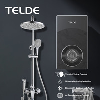 Chauffe-eau électrique mural instantané en plastique, intelligent, à conversion de fréquence, température constante, chauffage rapide pour usage domestique