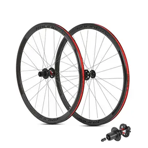 700C disc brake 36mm rim Road bike wheelset aluminum bicycle wheel