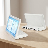 New 8 Inch A133 Android 10 L Type Desktop Touch Screen Wi-Fi Enabled Bank Hospital Queue System OEM ODM Industrial Tablet