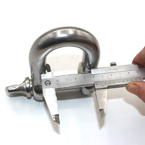 Cường độ cao thép D còng Neo chuỗi Trung Quốc Nhà máy cung cấp biển gian lận phần cứng bề mặt mạ kẽm chúng tôi loại cung - Product Image 3