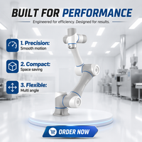 Robot collaboratif DOBOT série CRA, charge utile de 3 kg à 30 kg, bras de cobot industriel à 6 axes pour la palettisation, le soudage, l'assemblage et l'emballage