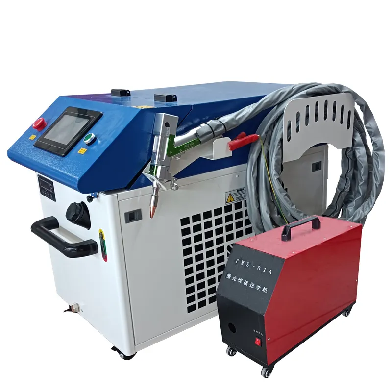 1500W 2000W Carbon steel Rust Clean laser welding machine de nettoyage et de decoupe au laser a fibre