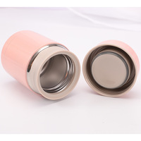 Portable retour à l'école 400ml en acier inoxydable Double paroi isolé sous vide Thermos flacon grand Logo plus chaud pot de nourriture boîte à déjeuner