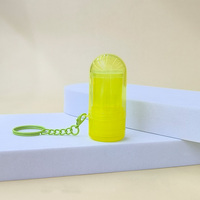 Stick de fond de teint crème solide 5g en PP durable et hermétique avec anneau de transport pour illuminateur, correcteur et porte-clés